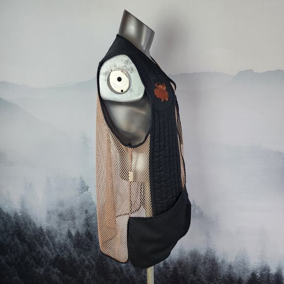 Bob Allen Moose Embroidered Mesh Shooting Vest | Men's XL - Picture 6 of 12